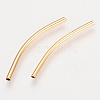 Brass Tube Beads KK-Q735-395G-1