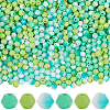 1000Pcs 3 Colors Baking Paint Glass Seed Beads SEED-SP0001-07B-1