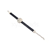 PU Leather Cord Bracelet Making AJEW-TAC0034-02B-1