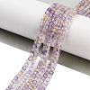 Natural Ametrine Beads Strands G-H042-B40-01-2