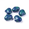 Natural Chrysocolla and Lapis Lazuli Stone G-F659-A19-1