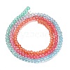 Transparent Painted Glass Beads Strands LS-DGLA-A034-T2mm-A11-5