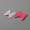 Butterfly Shape Cloth Sew on Patches Applique DIY-WH0032-89B-2