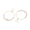 Shell Pearl Dangle Earring EJEW-JE05912-4