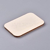 Poplar Wood Cabochon WOOD-E011-03-2