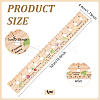 Pine Wood Plant Seed Spacing and Interval Rulers AJEW-WH0083-101B-2