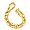 Electroplate Glass Beads Strands EGLA-H109-12-01-3