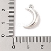 Moon Alloy Pendants X-TIBEP-R336-172AS-FF-3