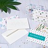 Envelope and Pattern Greeting Cards Sets DIY-WH0168-51-7
