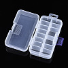 Rectangle Polypropylene(PP) Bead Storage Container CON-N011-009-3