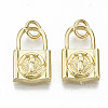 Brass Charms KK-S313-12-NF-1