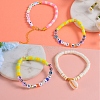 DIY Polymer Clay Beads Jewelry Set Making Kit DIY-SZ0005-89-6