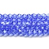 Transparent Electroplate Glass Beads Strands LS-EGLA-A039-T3mm-A07-1