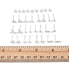 2 Pairs Alloy Stud Earrings for Women EJEW-FS0001-27J-5