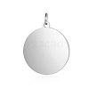 Anti-Tarnish 304 Stainless Steel Pendants STAS-I311-33H-P-1