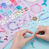   DIY Mermaid Theme Jewelry Making Finding Kit DIY-PH0021-12-3