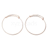 Adjustable Iron Expandable Bangle Making LS-BJEW-R038-RG-3