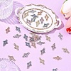 30Pcs 3 Colors Alloy Rhinestone Connector Charms FIND-YW0011-18A-5