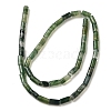 Natural Moss Agate Beads Strands G-B091-A10-01-3