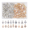 Alloy Charms ZIRC-TA0001-04-13