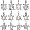 SUNNYCLUE 30Pcs 3 Style Stainless Steel Pendant STAS-SC0004-58-1