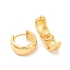 Brass Hoop Earrings for Women EJEW-U015-23G-03-2