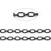 Ion Plating(IP) 304 Stainless Steel Twist Oval Link Chains CHS-E022-01B-4