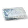350Pcs 7 Colors Transparent & Opaque Acrylic Beads MACR-FS0001-82-6