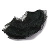 Polyester Organza Ruffled Pleated Lace Fabric Trim OCOR-WH0070-15D-2