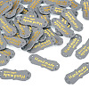40Pcs PU Leather Craft Label Tags DIY-TADJ0001-22J-2
