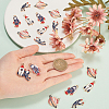 Alloy Enamel Big Pendants ENAM-CJ0001-06-3