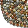 Natural Ocean Jasper Beads Strands G-K389-E70-01-3