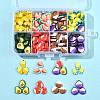 56G 8 Styles Handmade Polymer Clay Cabochons CLAY-FS0001-48-5