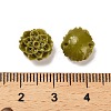 Synthetic Coral 3D Flower Rose Beads CORA-L046-A03-3