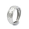 304 Stainless Steel Cuff Rings RJEW-M019-35P-1