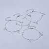 304 Stainless Steel Charm Anklets AJEW-AN00265-1