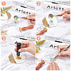 CRASPIRE DIY Wax Seal Stamp Kits DIY-CP0003-95-6