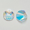 K9 Glass Rhinestone Pendants GLAA-F083-02B-3