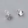 Alloy Peg Bails Pendants PALLOY-TAC0023-05S-1