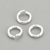 925 Sterling Silver Open Jump Rings STER-S002-57-1