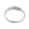 304 Stainless Steel Plain Band Finger Ring for Women RJEW-L103-06-P-3