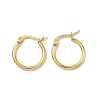 304 Stainless Steel Hoop Earrings EJEW-XCP0001-27-1