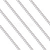 Aluminium Curb Chains X-CHA-T001-19S-4