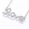 304 Stainless Steel Pendant Necklaces NJEW-H486-15P-1