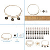 DIY Bangle Making Kits DIY-TA0002-92-22