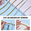 2 Rolls 2 Colors Polyester Ribbon OCOR-GL0001-33B-4