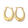 Rack Plating Brass Hoop Earrings EJEW-L224-68G-1