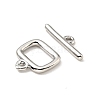 Brass Toggle Clasps KK-G416-67P-3