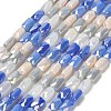 Electroplate Glass Beads Strands EGLA-P065-02A-05-1