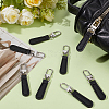 8Pcs PU Leather Zipper Pulls for Handbags Luggage and Jacket FIND-CL0002-09B-4
